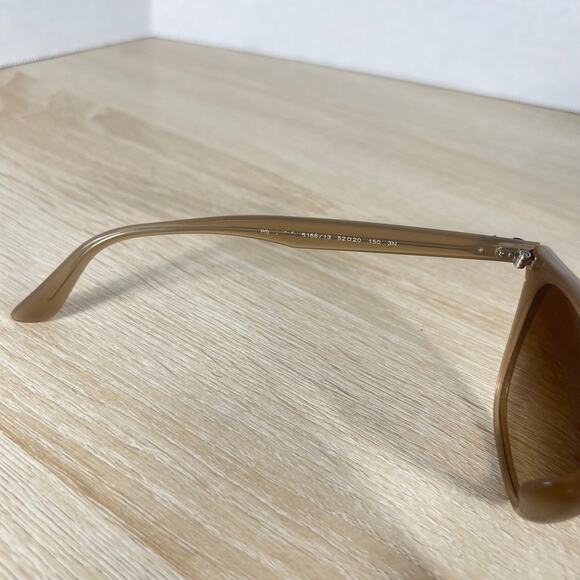 Ray-Ban RB4305 6166/13 Phantos Polished Beige Sunglasses READ 52-20-150
